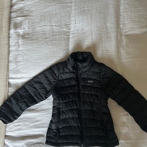 COPY - Girls Patagonia Puffer Jacket Black Size 8